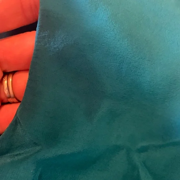 Anthropologie Moulinette Soeurs Silk Island Nightfall Blue Dress Size 8 - Picture 11 of 11